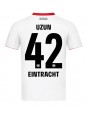 Eintracht Frankfurt Can Uzun #42 Replika Borta Kläder 2025-26 Kortärmad